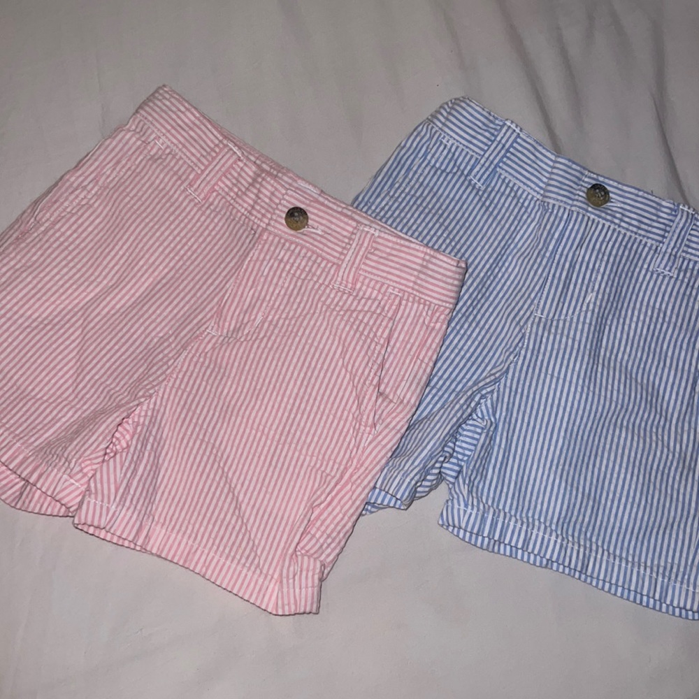 Set of Baby Boy Seer Sucker Shorts - Janie and Jack